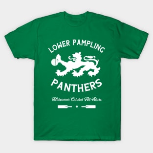 Lower Pampling Panthers Cricket (Midsomer Murders) T-Shirt